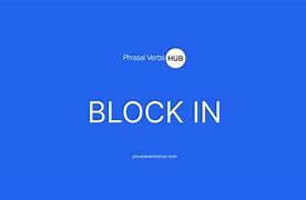 block in